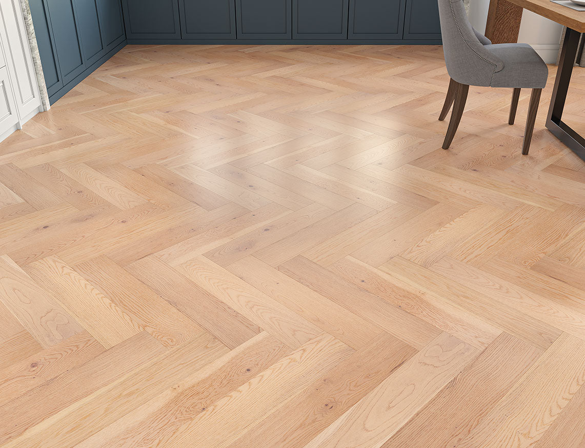 St Mary’s Engineered Herringbone Oak