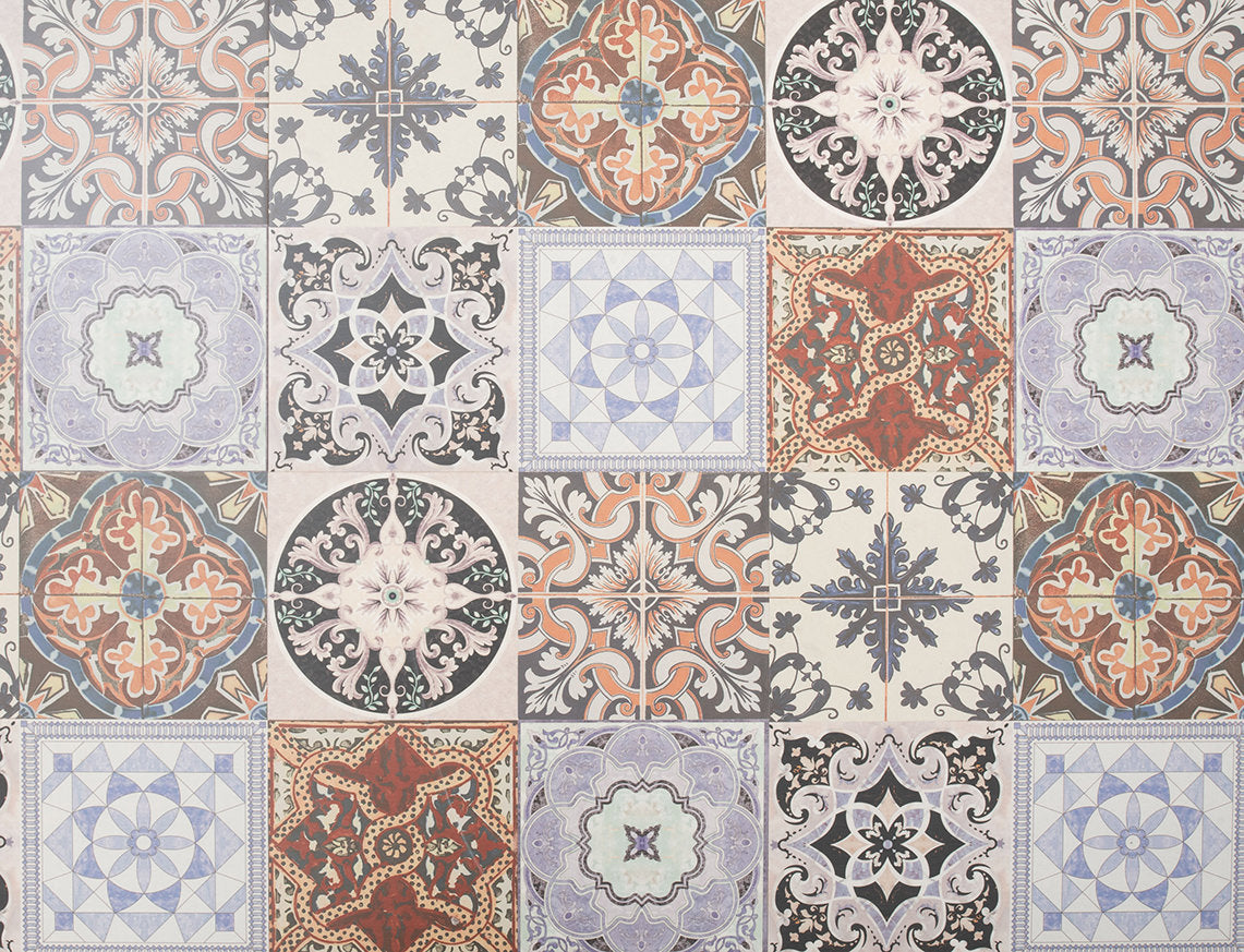 Cathedral Blue 8mm Laminate Tile