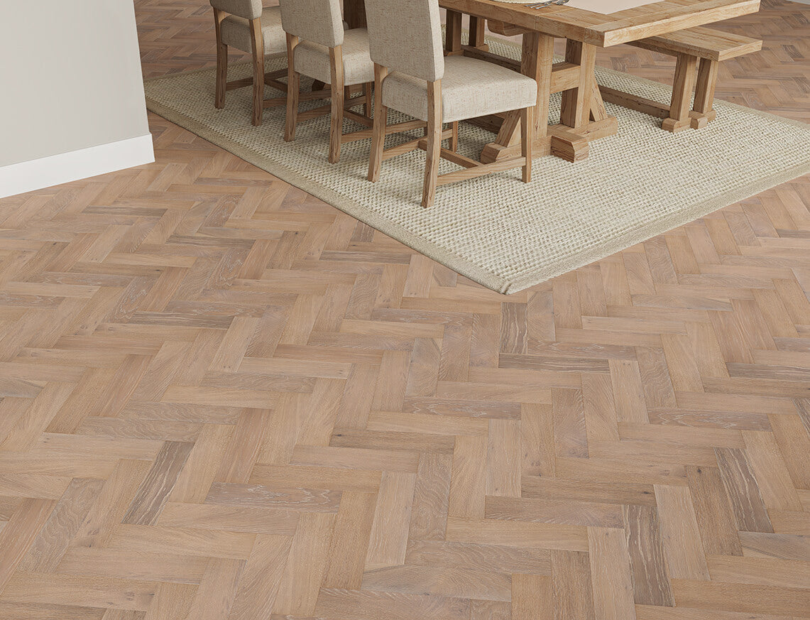 Caswell Engineered Herringbone Oak